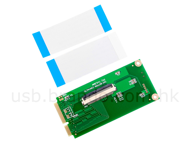 Mini PCIe to 1.8" ZIF HDD Adapter