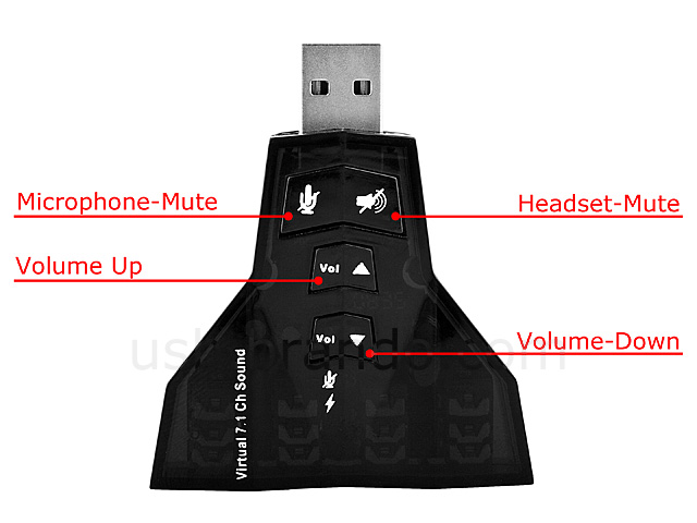 udledning nevø initial USB 7.1 Channel Sound Adapter
