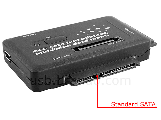 USB to SATA Combo Adapter with OTG