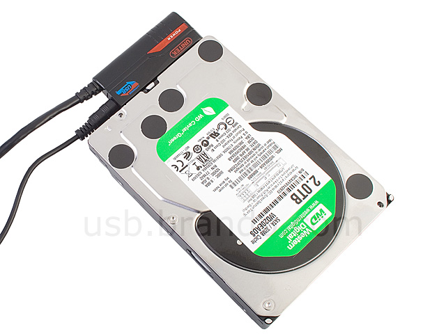 Hard Drive Reader IDE SATA to USB 3.0 Adapter, USB + Type C