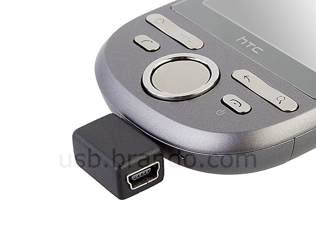 USB Mini-B Female to 90° Mini-B Male Adapter(Horizontal)