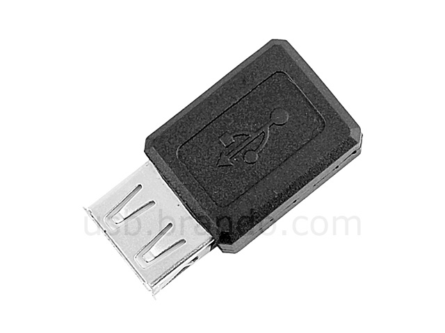 USB 2.0 A Female to Mini-B 5-pin Female Adapter