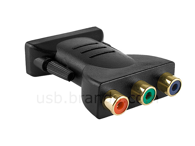 DVI to 3RCA Adapter