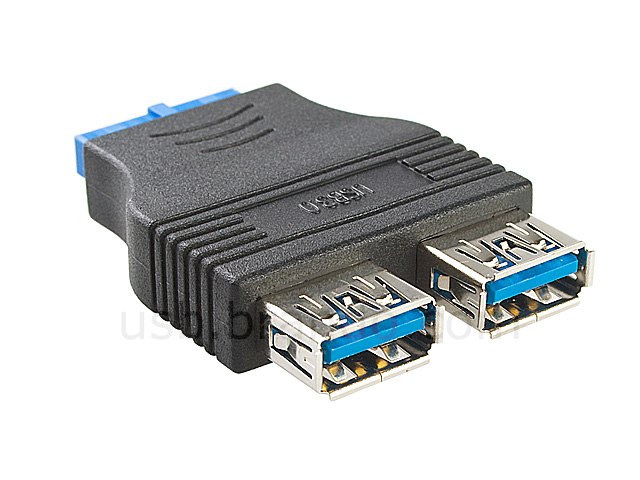 USB 3.0 20-Pin Header to USB 3.0 Type-A Connector