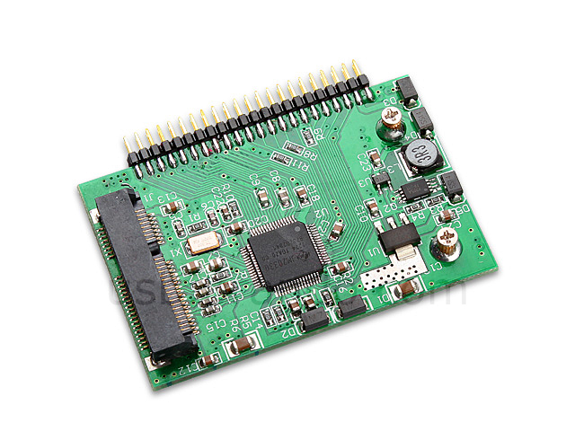 mSATA mini PCI-E SATA SSD to 2.5" IDE 44-Pin Adapter