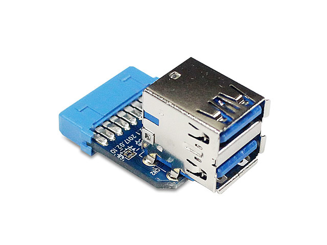 USB 3.0 20-Pin Header to USB 3.0 Type-A Adapter