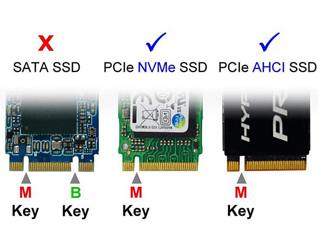 rive ned kalv Monica M.2 NVMe SSD NGFF to PCI-E 3.0 16x x4 Adapter