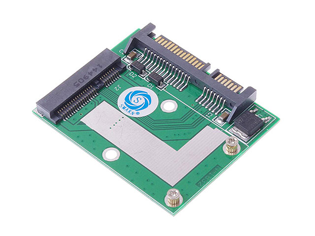 Mini PCIE mSATA SSD to 2.5 Adapter Card