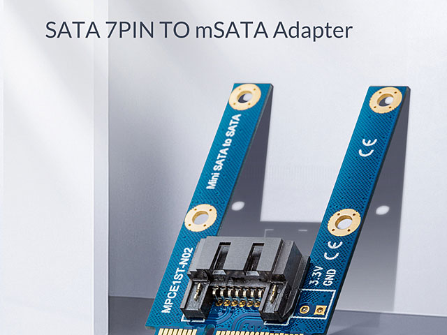 SATA 7-Pin to mSATA Adapter