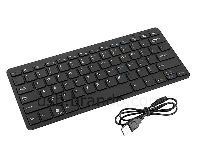 Super Slim Bluetooth Keyboard (78 Keys)