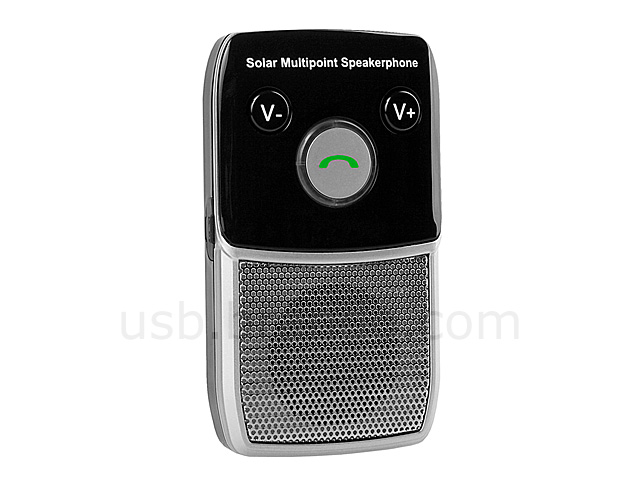 Bluetooth solar charging speakerphone