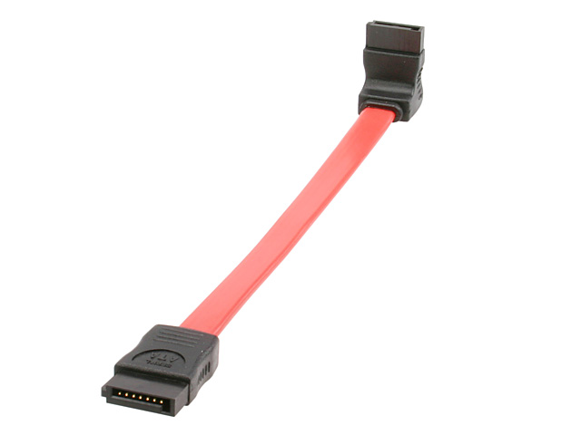 90 Degree Short SATA Cable