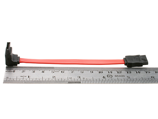 90 Degree Short SATA Cable