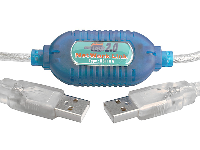 usb 2.0 superlink data transfer & network link cable