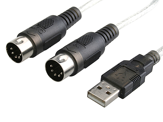 USB MIDI Cable