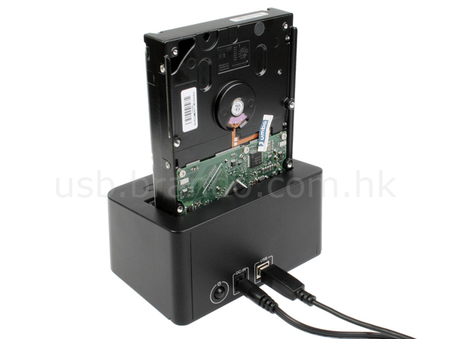 2.5" and 3.5" SATA HDD Dock with Hub