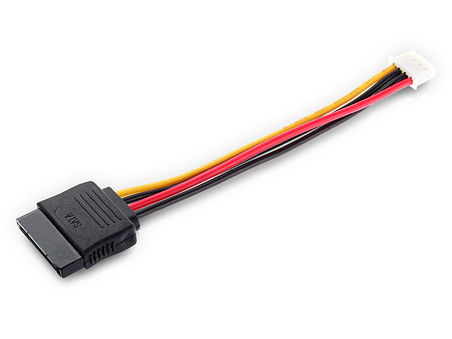 4-pin Mini-plug to SATA Power Cable