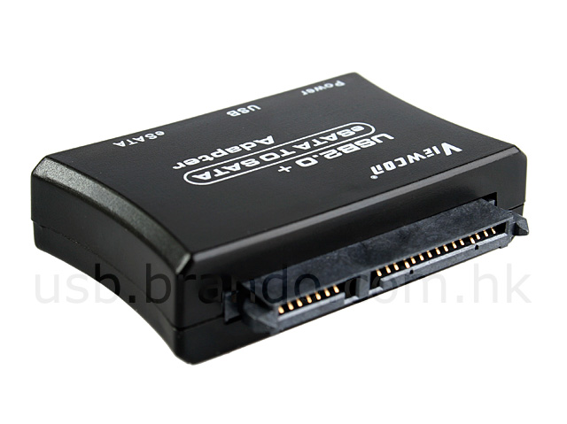 USB + eSATA to SATA adapter