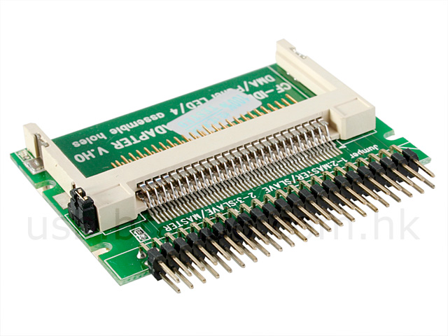 Dual CF to 2.5" IDE Male Adapter (44 Pin)