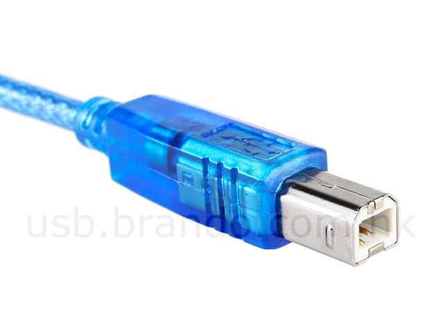 USB A Male to USB B Male Short Cable (1 feet)