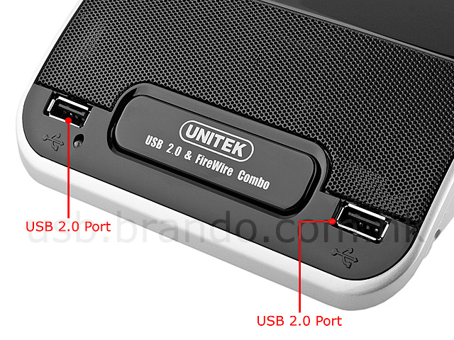 SATA HDD Dock Station with 2-Port Hub + Firewire 1394A