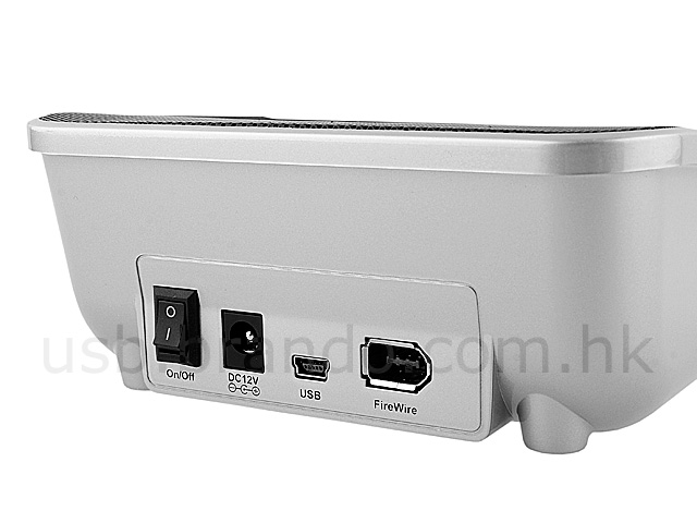 SATA HDD Dock Station with 2-Port Hub + Firewire 1394A