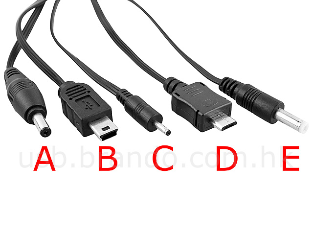 USB Mobile Charger Cable with Car Adapter