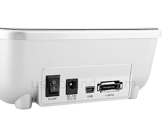 SATA HDD Dock Station with 2-Port Hub (USB + eSATA) (Y-1063)