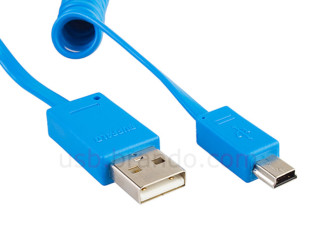 Buffalo USB Curled Cable (A to mini B)