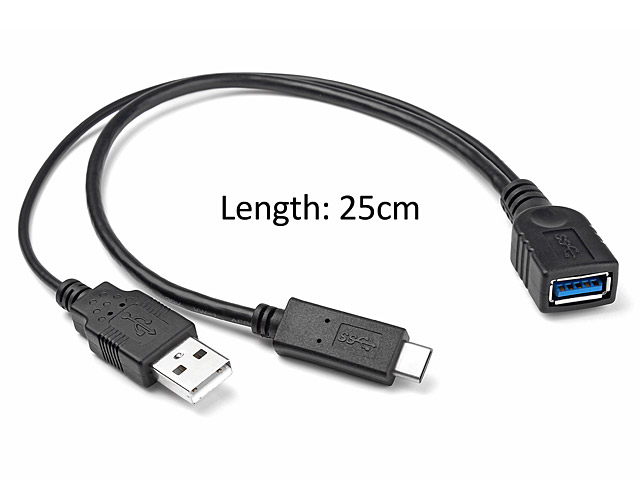 USB-C on-the-go (OTG) with external USB-C power supply - ArduSimple