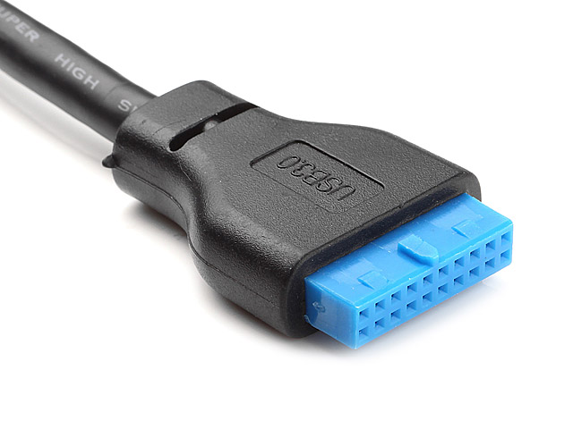 USB 3.0 20-Pin Header Male to USB 3.0 Type-A Female Cable II