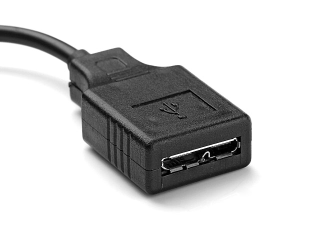 USB 3.1 Type-C Male to USB 3.0 micro B Female Short Cable