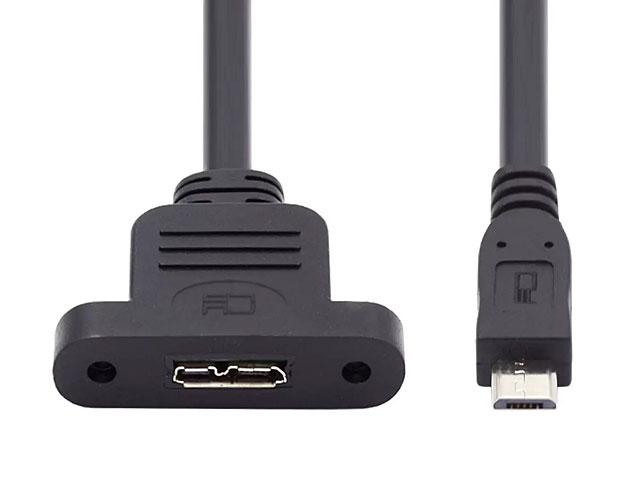 USB 3.0 micro B Female to microUSB Male Cable