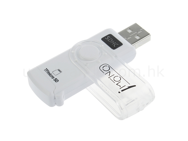 iMONO SD/MMC + miniSD + microSD/T-Flash Card Reader