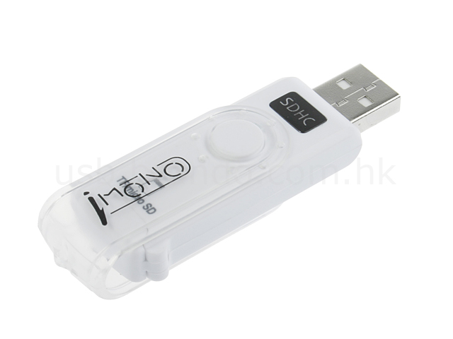 iMONO SD/MMC + miniSD + microSD/T-Flash Card Reader