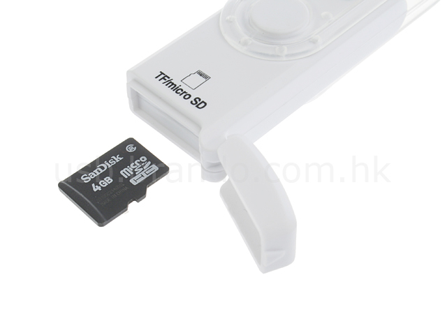 iMONO SD/MMC + miniSD + microSD/T-Flash Card Reader