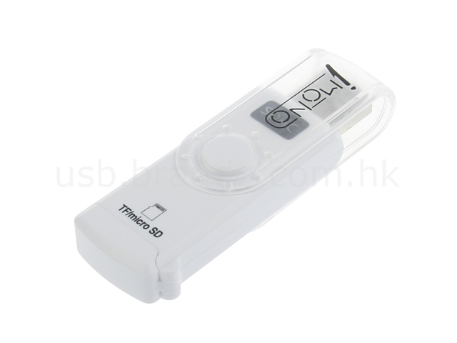 iMONO SD/MMC + miniSD + microSD/T-Flash Card Reader