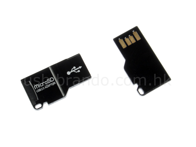 Ultra-slim Micro SD / T-Flash Card Reader II