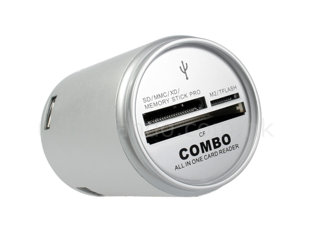 Canned Shape Card Reader + 3-port Hub Combo II