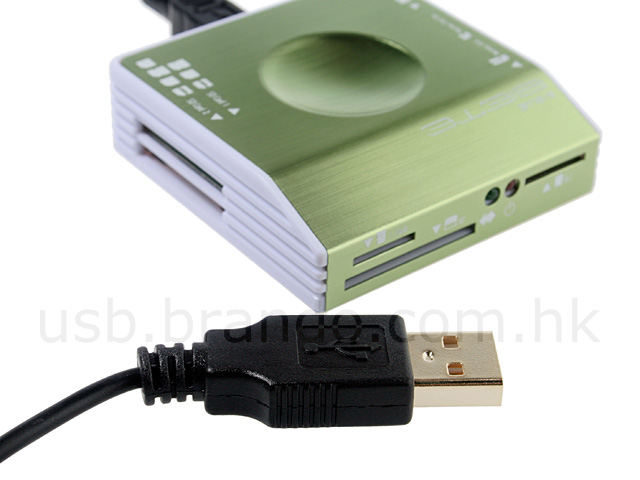 USB Dual SD + Multislot Card Reader