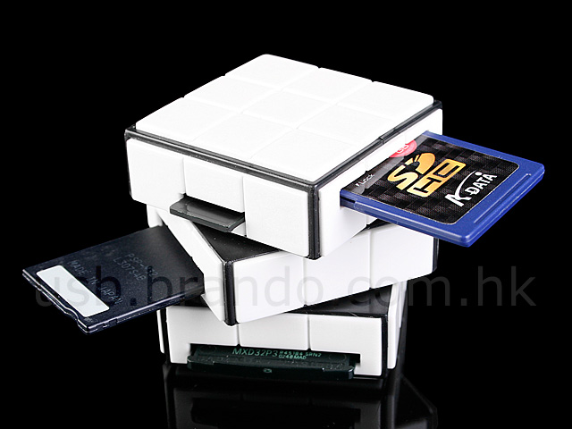 USB 270° x 270° Cubic Card Reader