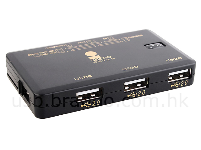 iMONO Hi-Speed Card Reader + Hub (CS720)