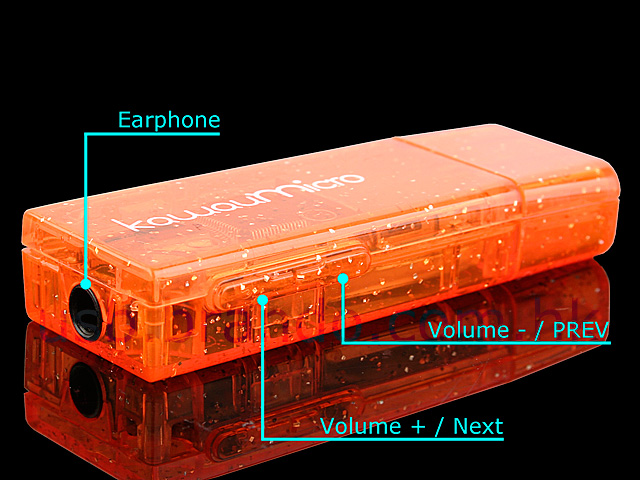 USB MP3 Player + micro SD(HC) Card Reader