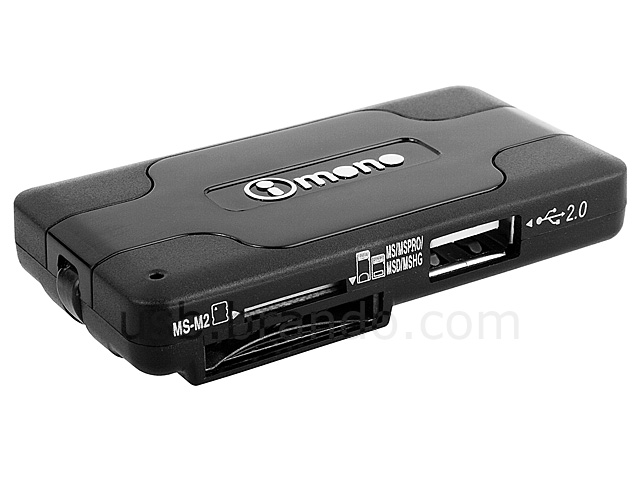 iMONO Multi-Card Reader with 3-Port Hub (SDXC)