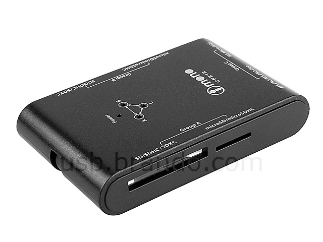 iMONO 2 x SD(HC)/micro SD(HC) Card Reader