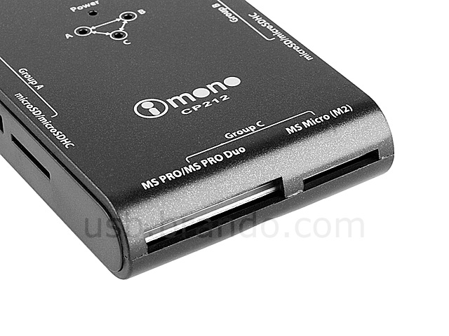 iMONO 2 x SD(HC)/micro SD(HC) Card Reader