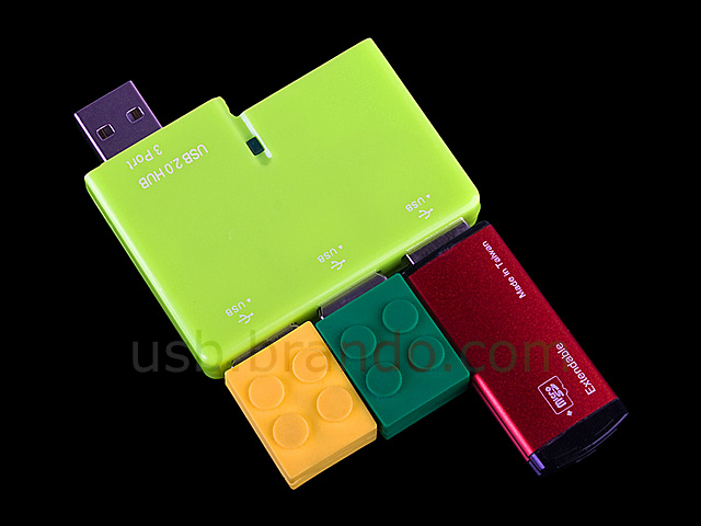 USB Mini Card Reader Combo