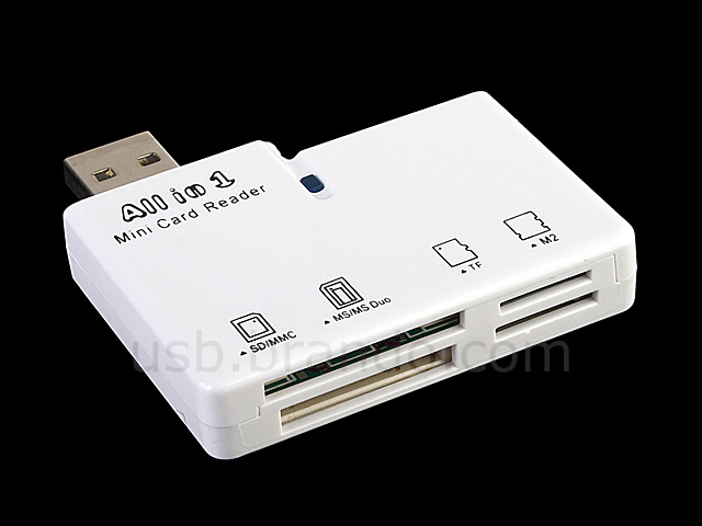 Usb Mini Card Reader Combo