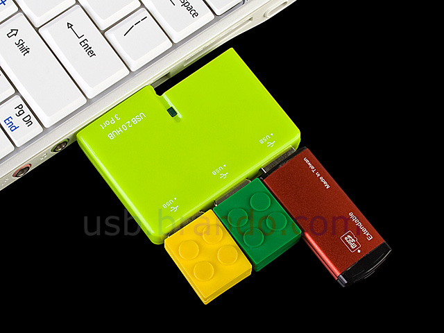 USB Mini Card Reader Combo