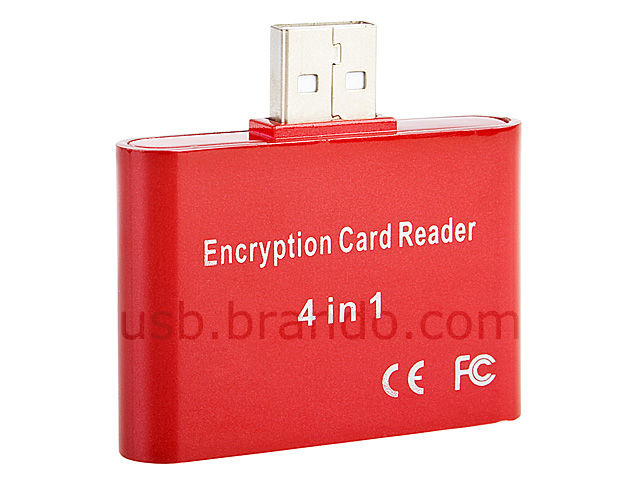 USB Encryption Card Reader